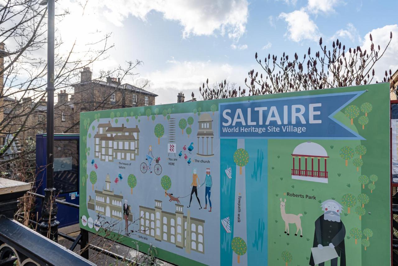 Riverside Balcony Apartment With Parking Just Minutes To Saltaire Shipley (West Yorkshire) Buitenkant foto