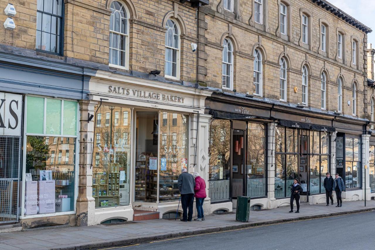 Riverside Balcony Apartment With Parking Just Minutes To Saltaire Shipley (West Yorkshire) Buitenkant foto